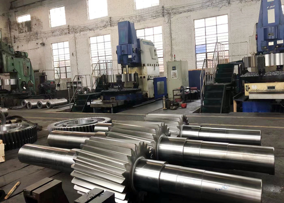 17CrNiMo6鋼 12モジュール 伝動ギアシャフト 耐久性のある動力伝達用