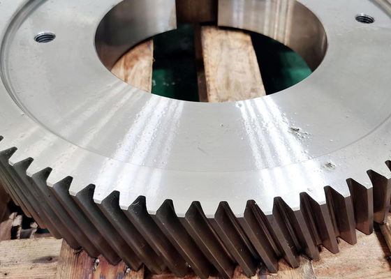 工業用ギアボックス用7モジュールと68歯の単回螺旋ギア