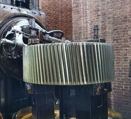 自動生産ラインのための単回螺旋ギアで安定した電源伝送