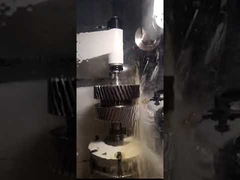 4 モジュール17CrNiMo6 双螺旋歯車 歯車 磨き 送電器