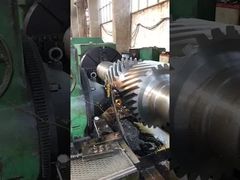 17CrNiMo6 ヘリングボーン ダブルヘリカルギア DP 6.35 ギア減速器用