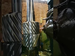 SAE 4340 鉄 DP 1.5 24T 重用用用用ダブルヘリカルギアシャフト